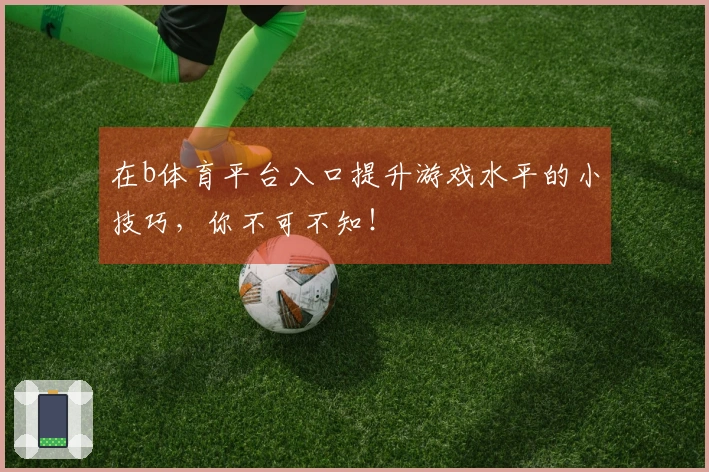 在b体育平台入口提升游戏水平的小技巧，你不可不知！
